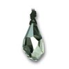 pvsek ze SWAROVSKI ELEMENTS polygon drop 50mm crystal silver shade ke